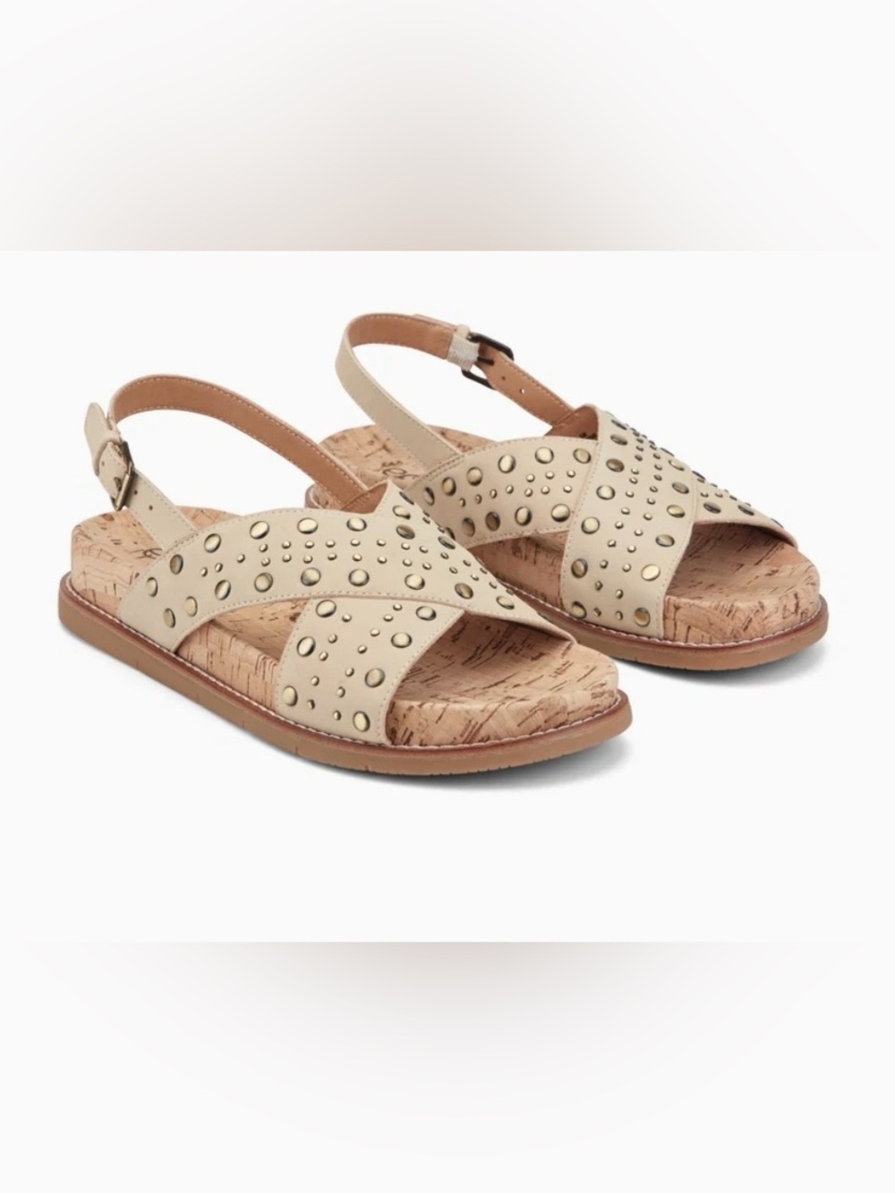 Earth Studded Sandals Women Size 7.5 New